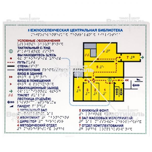 Тактильные мнемосхемы